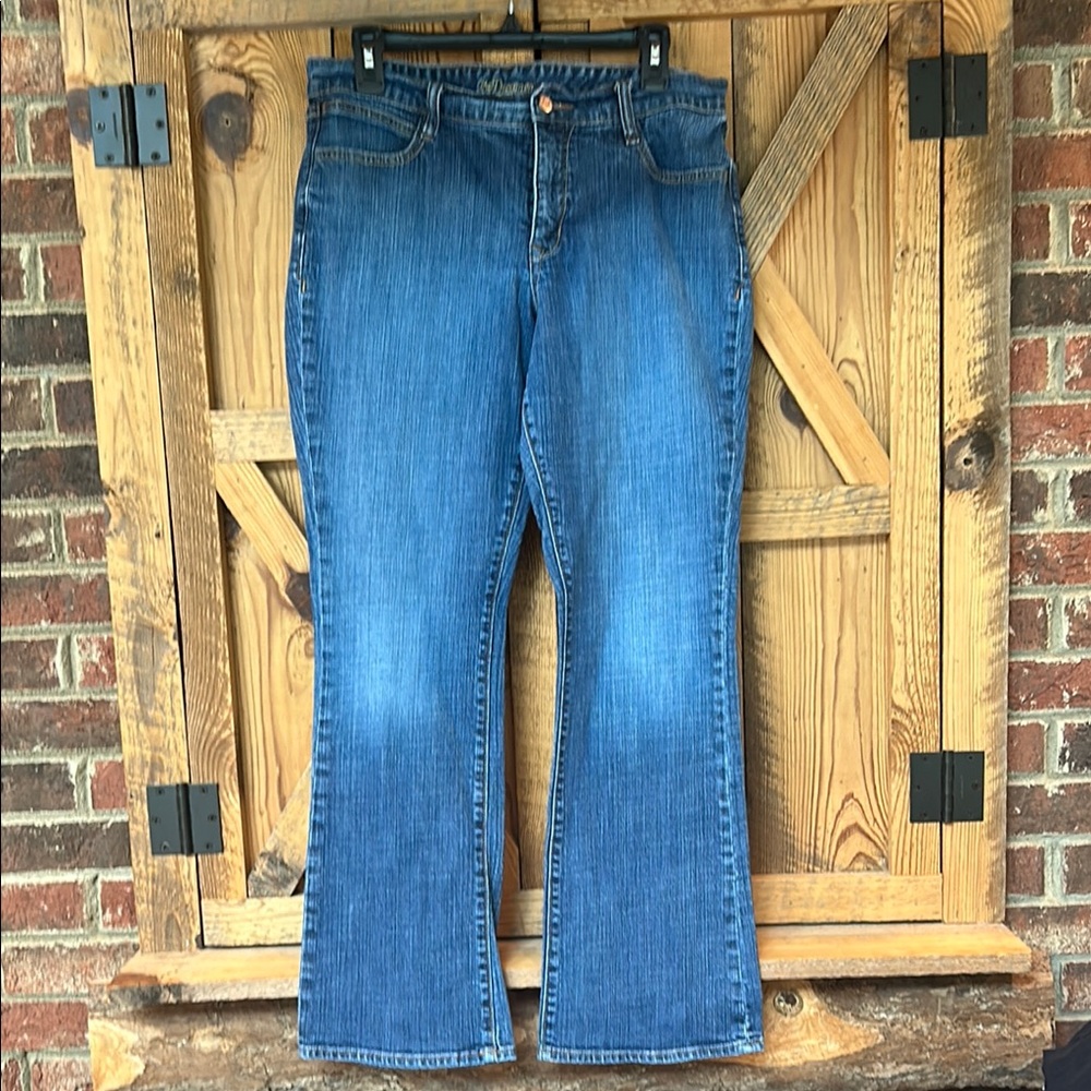 Old Navy Blue Flare Wide Leg Jeans